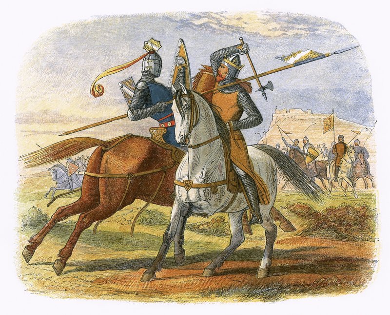 Sir Robert Bruce mata Sir Henry Bohun de James William Edmund Doyle
