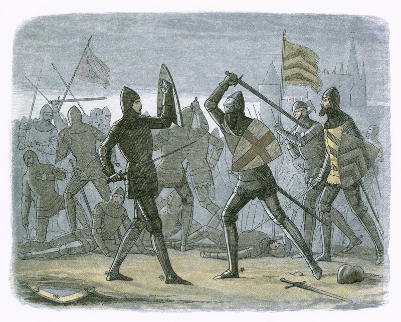 O alívio de Calais de James William Edmund Doyle