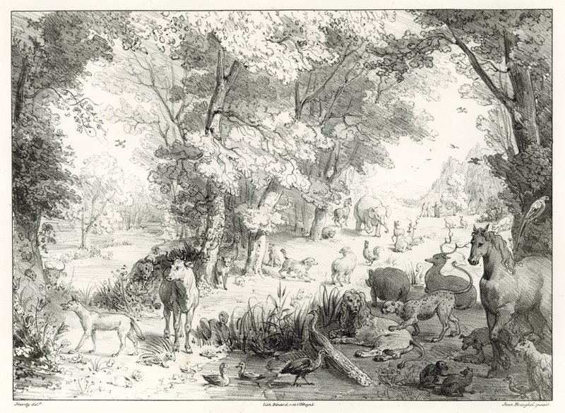Terra: o paraíso terrestre de Jan the Elder Brueghel