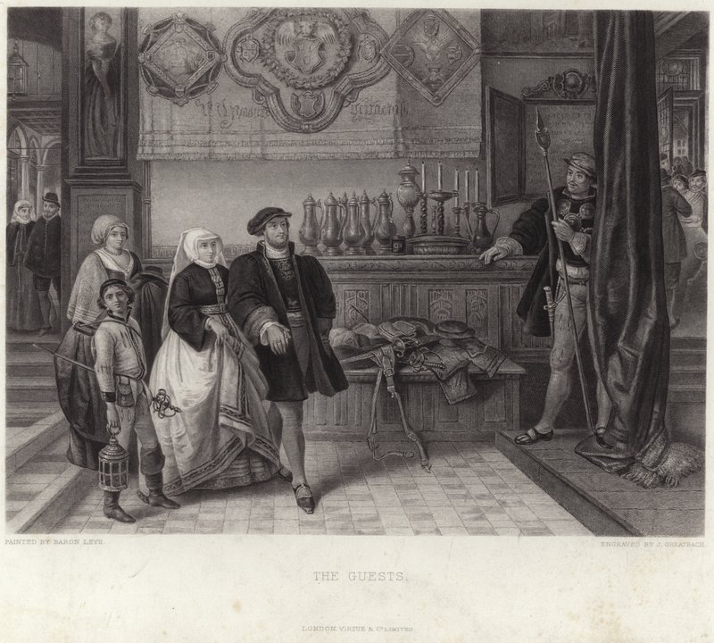 Os convidados de Jan August Hendrik Leys