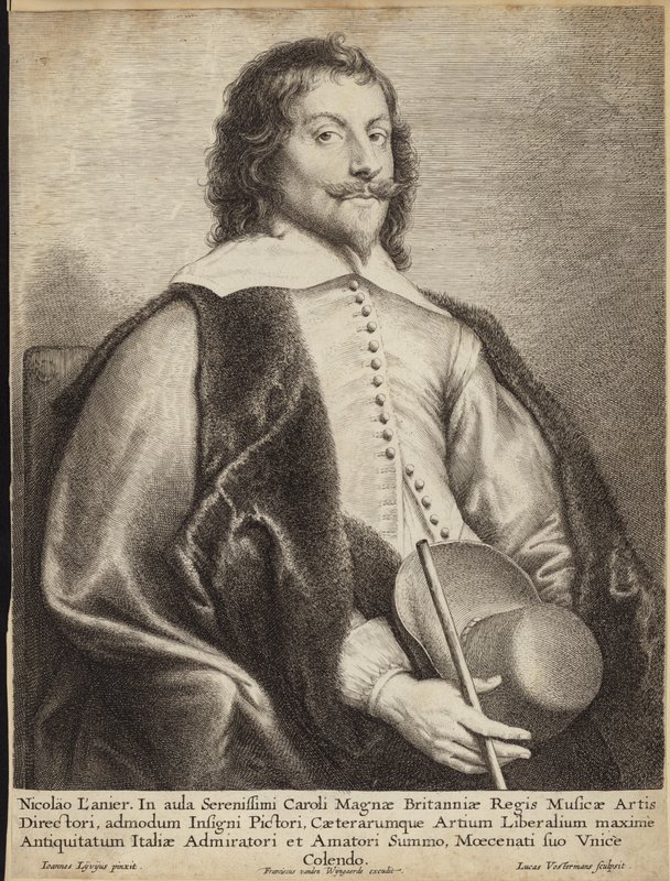 Retrato de nicholas lanier de Jan the Elder Lievens