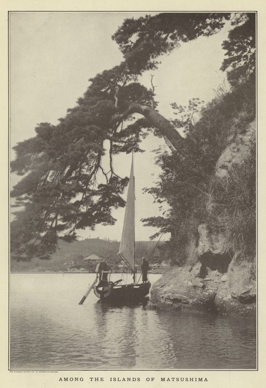 Entre as ilhas de Matsushima de Japanese Photographer