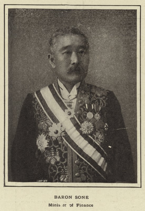 Barão Sone, Ministro das Finanças de Japanese Photographer