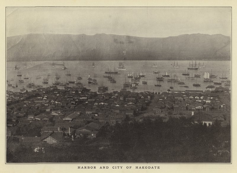 Porto e cidade de Hakodate de Japanese Photographer