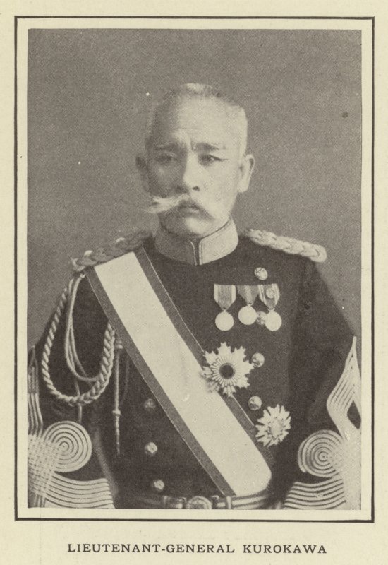 Tenente-general Kurokawa de Japanese Photographer