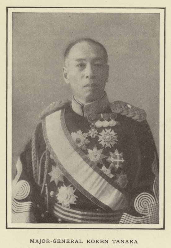 Major-General Koken Tanaka de Japanese Photographer
