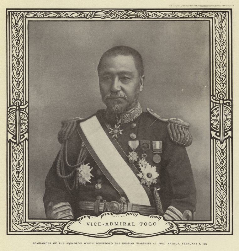 Vice-Almirante Togo de Japanese Photographer