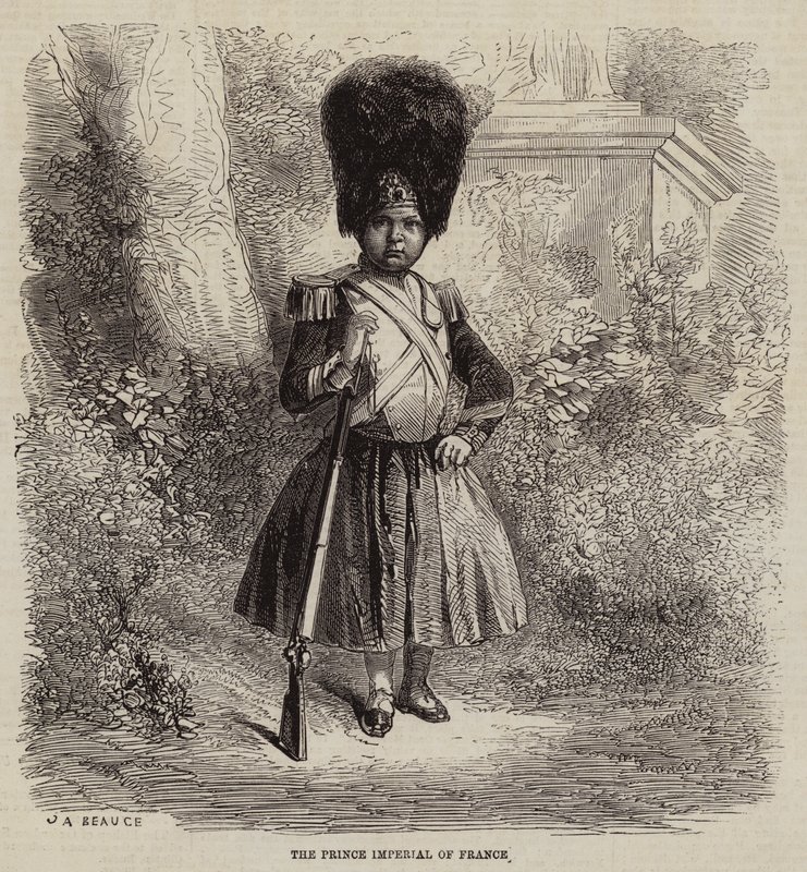 O Príncipe Imperial da França de Jean Adolphe Beauce