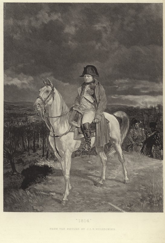 Retrato de Napoleão Bonaparte de Jean Louis Ernest Meissonier