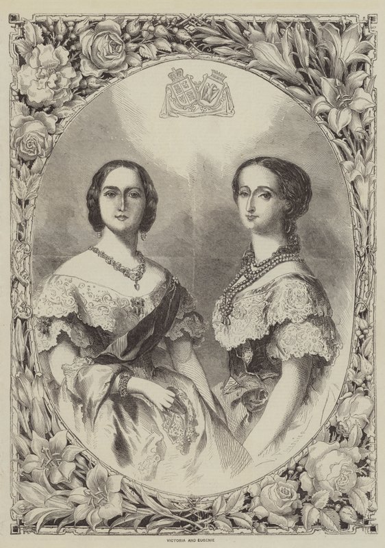 Victoria e Eugenie de Jean Antoine Valentin Foulquier