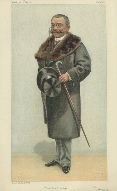 M Theophile Delcasse (cor litho) de Jean Baptiste (after) Guth