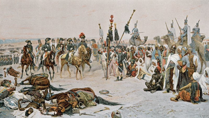 Bonaparte no Egito de Jean Baptiste Edouard Detaille