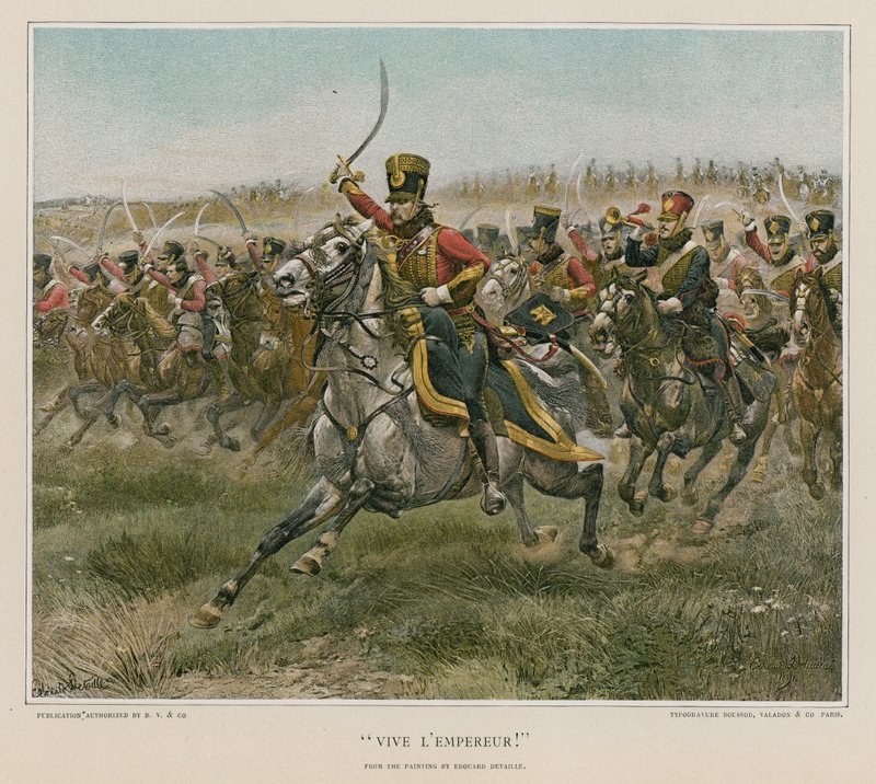 Viva o imperador! de Jean Baptiste Edouard Detaille