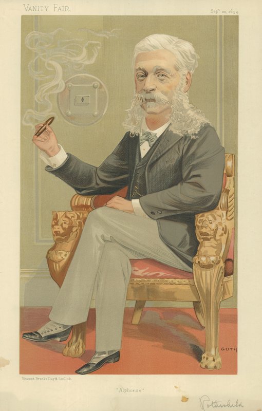 O Barão Alphonse de Rothschild de Jean Baptiste Guth