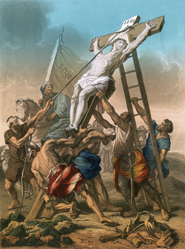 A crucificação de Jean Baptiste Jouvenet