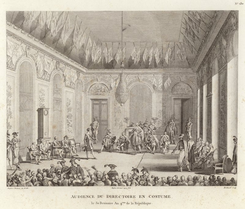 Audição do Directoire en Costume de Jean Duplessi Bertaux