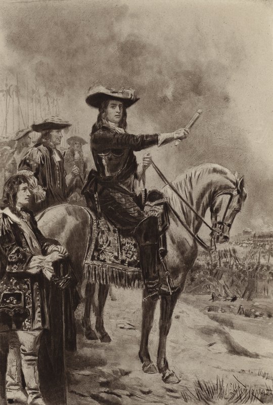 Marlborough em Blenheim (fotogravura) de Jean Leon Gerome Ferris