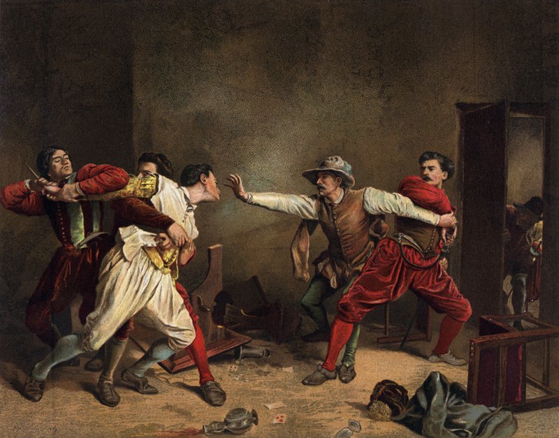 The Fray de Jean Louis Ernest Meissonier