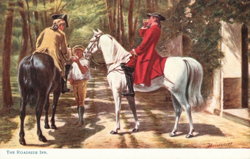 The Roadside Inn de Jean Louis Ernest Meissonier