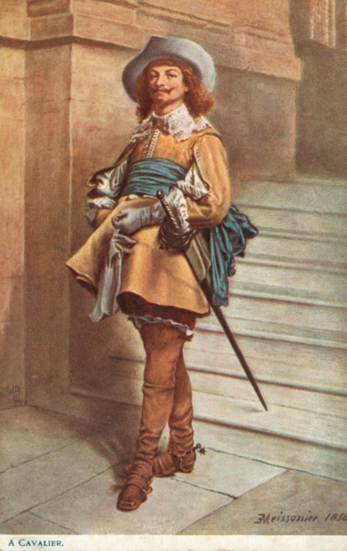 Um Cavalier de Jean Louis Ernest after Meissonier