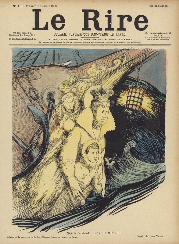 Ilustração para o riso de Jean Veber