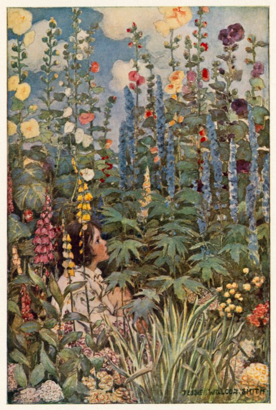 As Flores (lito colorido) de Jessie Willcox Smith