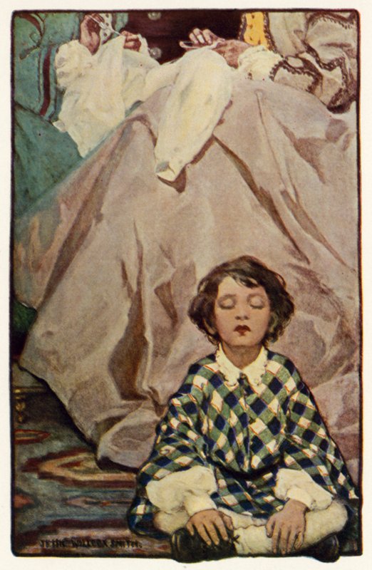A Pequena Terra (cor litho) de Jessie Willcox Smith