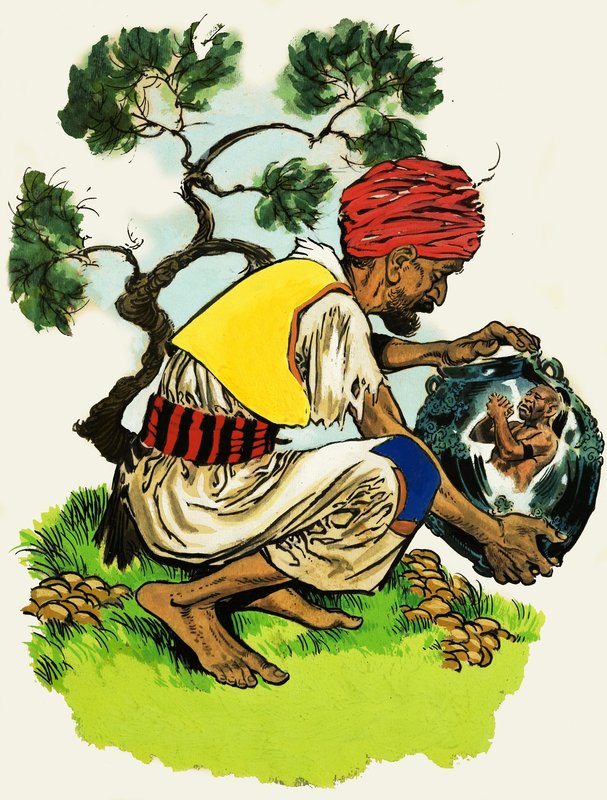O Pescador e o Génio de Jesus Blasco