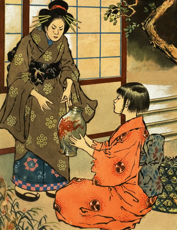 A história de Pear Blossom de Jesus Blasco