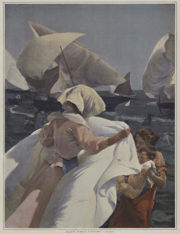 O banho de Joaquín Sorolla