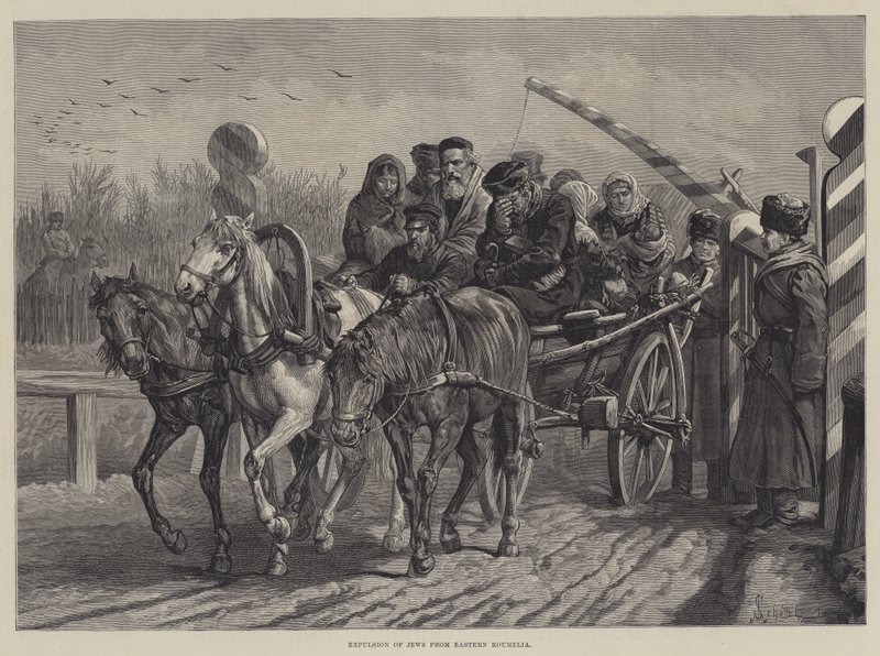 Expulsão de judeus da Eastern Roumelia de Johann Nepomuk Schonberg