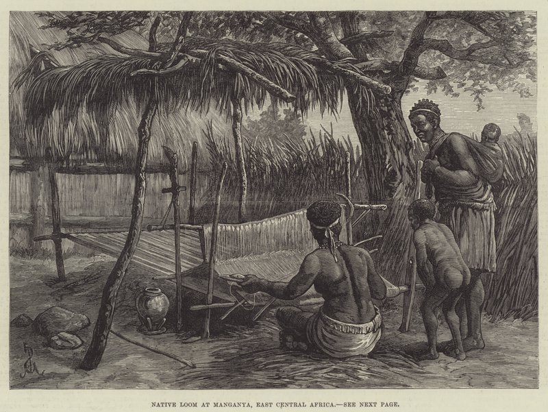 Tear nativo e marrom, leste da África Central de Johann Nepomuk Schonberg