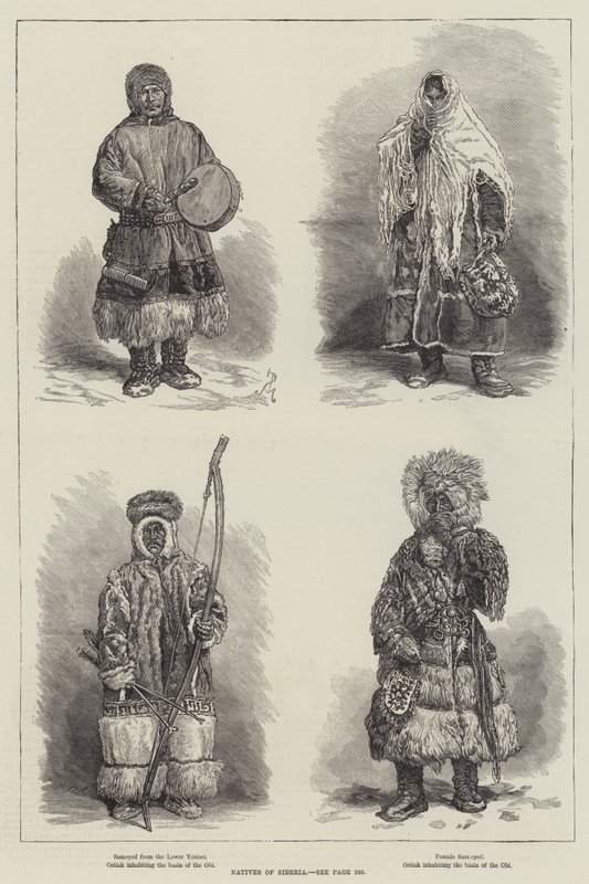 Nativos da Sibéria de Johann Nepomuk Schonberg