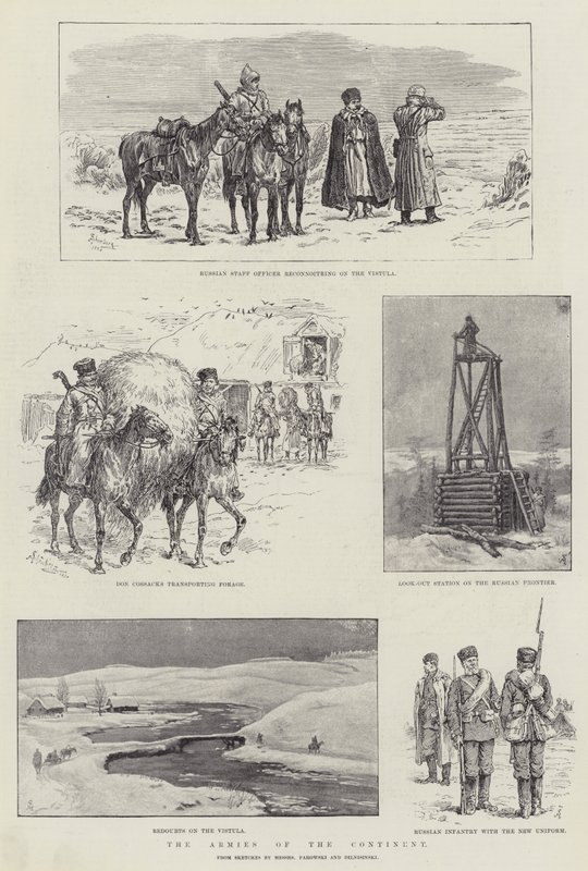 Os exércitos do continente de Johann Nepomuk Schonberg