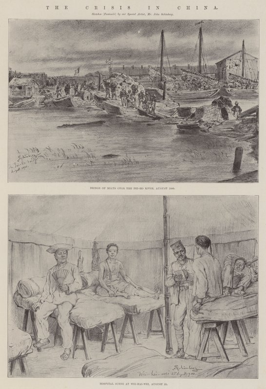 A crise na China de Johann Nepomuk Schonberg