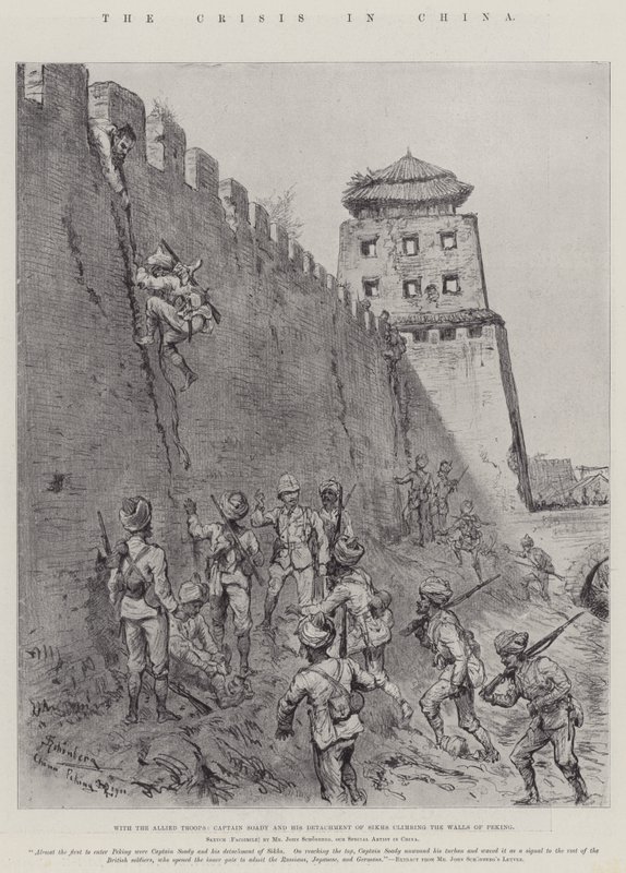 A crise na China de Johann Nepomuk Schonberg
