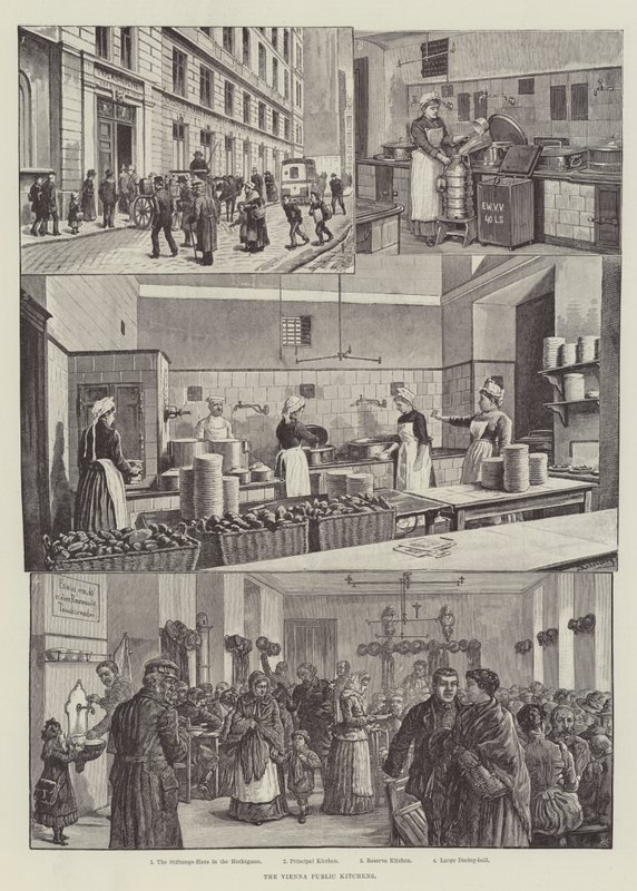 As cozinhas públicas de Viena de Johann Nepomuk Schonberg