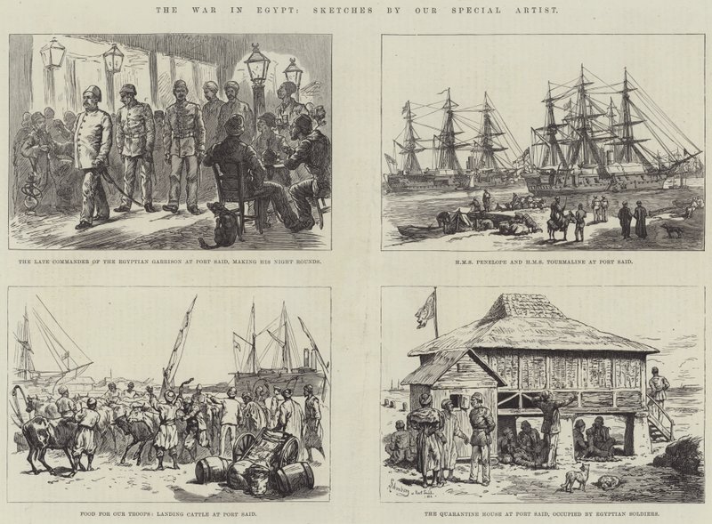 A guerra no Egito de Johann Nepomuk Schonberg