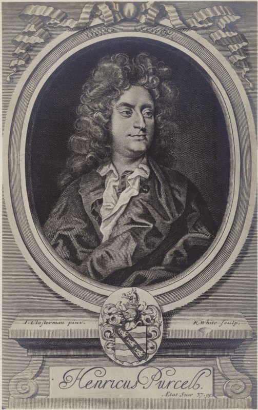 Retrato de Henry Purcell de Johann Closterman