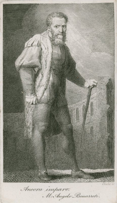 Michelangelo Buonarroti de Johann Heinrich Füssli