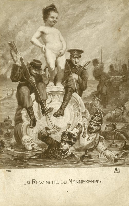 A vingança do Manneken Pis de Johann Heinrich Wedekind