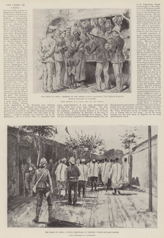 A crise na China de Johann Nepomuk Schonberg