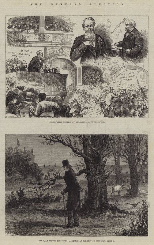 A eleição geral de Johann Nepomuk Schonberg