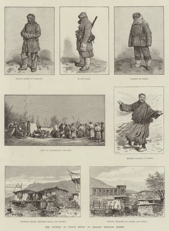 A Jornada do Infante D. Henrique de Orleans, através do Thibet de Johann Nepomuk Schonberg