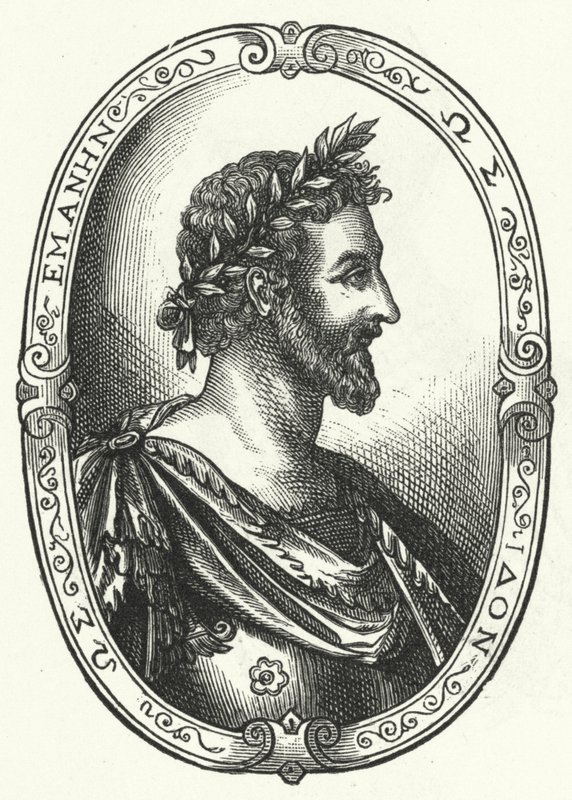 Pierre Ronsard, poeta francês (gravura) de Johann Theodor de Bry