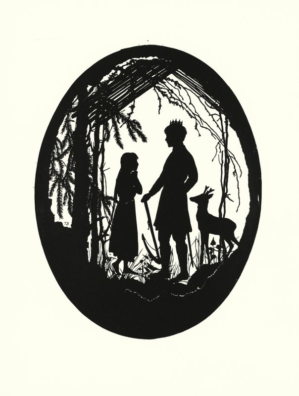 Irmão e irmã (litografia) de Johanna Beckmann