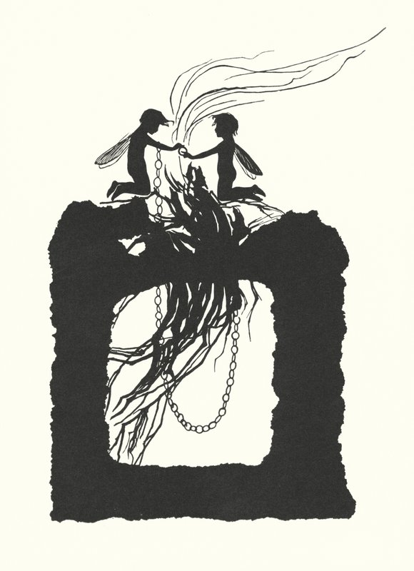 Silhueta de Johanna Beckmann (litografia) de Johanna Beckmann