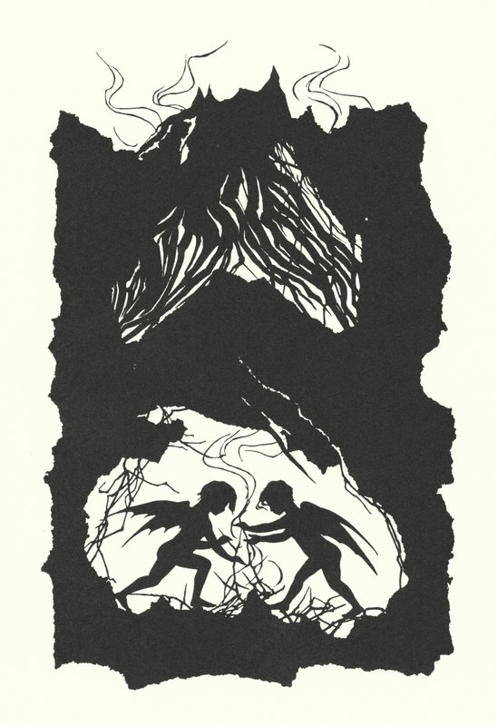 Silhueta de Johanna Beckmann (litografia) de Johanna Beckmann