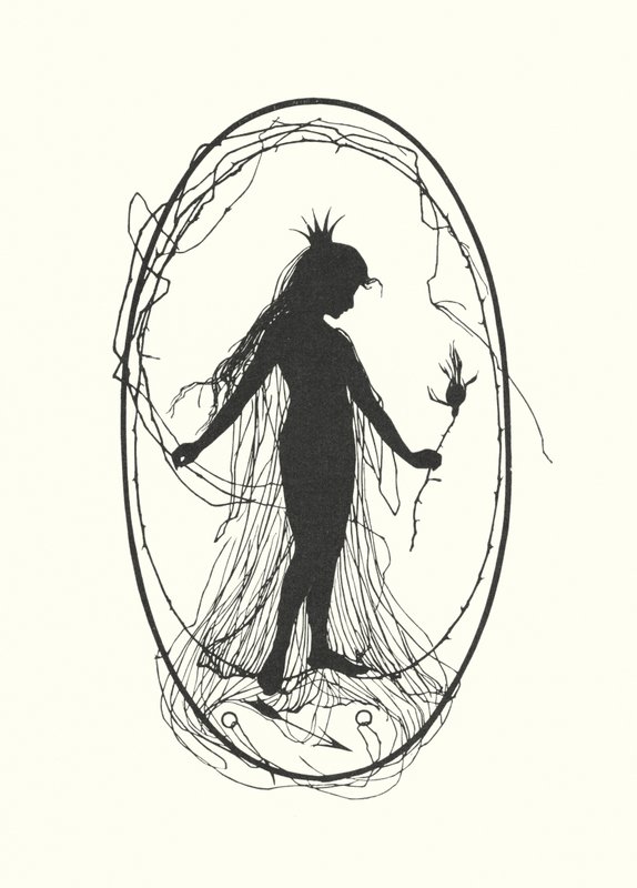 Silhueta de Johanna Beckmann (litografia) de Johanna Beckmann