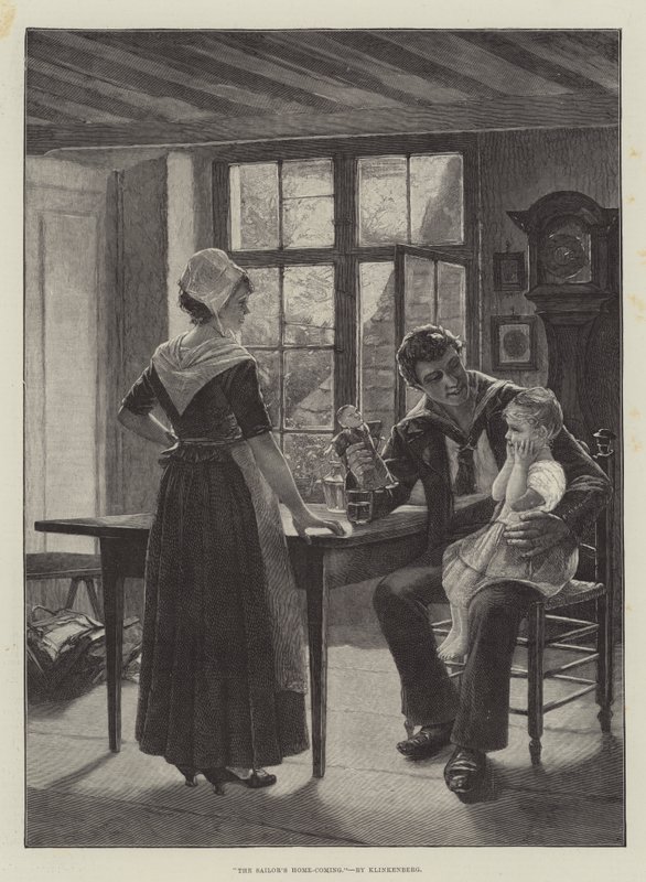 A vinda do marinheiro de Johannes Karel Christian Klinkenberg